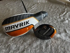 Callaway Mavrik Sub Zero 4 Wood 16.5 deg Stiff Aldila Rouge White 130 MSI NICE - Picture 1 of 19