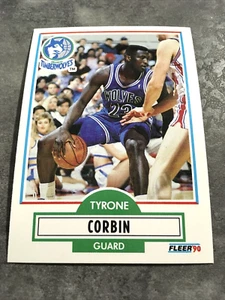 Tyrone Corbin Timberwolves 1990-91 Fleer #113 - Bild 1 von 2