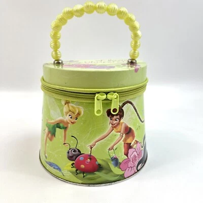 Disney Tinker Bell And Friends Accesorios Cremallera Caja de Lata 2010 Foto 1 de 4