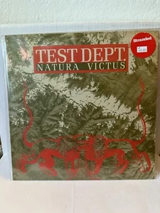 Test Dept. Natura Victus 1988 LP VINYL ALBUM - Picture 1 of 2