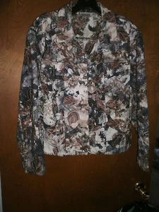 chico ORNATE COAT  JACKET ADULT SIZE 2  USED - Picture 1 of 3