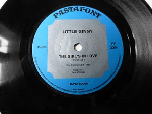 LITTLE GINNY - The Girl's In Love 1981 7" Vinyl Single - Bild 1 von 2