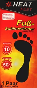 Fußsohlenwärmer "Heat Feet" Wärmesohlen Schuhwärmer Sohle Fußwärmer 1 Paar 10h - Bild 1 von 1