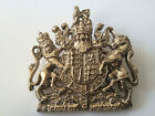 Royal Coat of Arms Brass Sign Plaque Royal Crest Wall Hanger Armorial plate