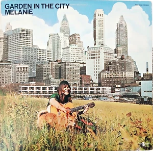 Melanie - Garden In The City (Die-Cut Cover) - 1972 Vinyl LP - Folk Rock - Picture 1 of 10