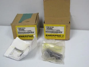 2 ENERPAC CSM10191 3/4 STROKE HYDRAULIC MANIFOLD CYLINDERS,NEW OLD STOCK - Picture 1 of 4