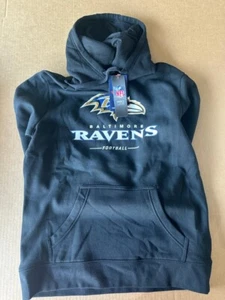 Baltimore Ravens Men’s Fanatics Black NFL Pro Line Sweatshirt M NWT - Picture 1 of 4