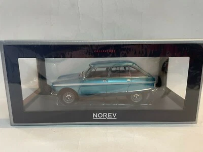 Norev Citroen AMI Super Delta blue metallic 1974 1/18 181672 - Immagine 1 di 2