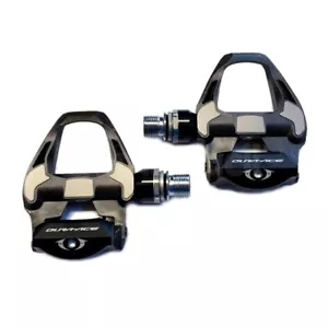 Pedales de carretera de carbono negros Shimano Dura-Ace PD-R9100 SPD-SL - Imagen 1 de 1