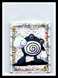 💥 Pokemon Topps Merlin Sticker 1999 Nintendo Poliwhirl S12 HOLO GLITTER - Bild 1 von 2
