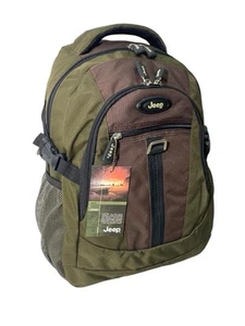 Jeep Men’s 15" Laptop School College Work Travel Large Backpack Rucksack Bag New - Picture 1 of 8