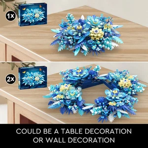 965pcs Baubles Flowers Building Sets Creative Plastic Blocks Bouquets Botanical - Picture 1 of 7