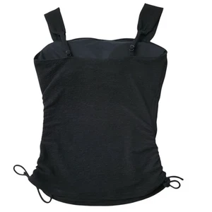 Member's Mark Damen Gr. Medium Tankini Oberteil verstellbar Badeanzug Träger gerippt - Bild 1 von 14