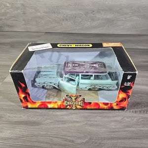 Vintage West Coast Choppers Jesse James 1957 Chevy Nomad Wagon 2004 1:24 Scale - Picture 1 of 12