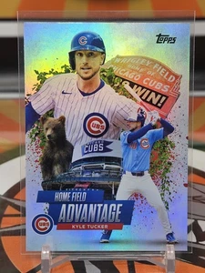 2025 Topps Update Kyle Tucker Home Field Advantage Chicago Cubs - Bild 1 von 2