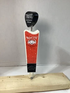 TROEGS BREWING THE MAD ELF HOLIDAY BREW draft beer tap handle. PENNSYLVANIA - Picture 1 of 1