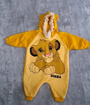 Mameluco vintage Disney Simba Rey León HHC Fun Factory 12 meses Foto 1 de 4