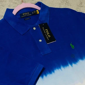 Polo Ralph Lauren Para Hombres XL Calce Clásico Multicolor Tie Dye Polo NUEVO - Imagen 1 de 6