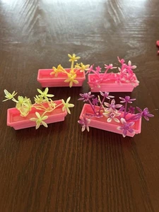 Cajas jardineras vintage Barbie 1992 plegables y divertidas casa con juego de flores originales/4 - Imagen 1 de 5