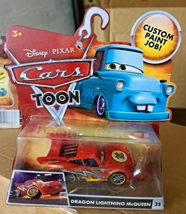CARS - DRAGON LIGHTNING McQUEEN - Toon Mattel Disney Pixar - Foto 1 di 2