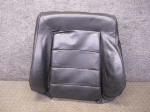 86-88 VOLKSWAGEN SCIROCCO MK2 FRONT RIGHT SEAT UPPER LEATHER CUSHION BLACK OEM - Picture 1 of 14