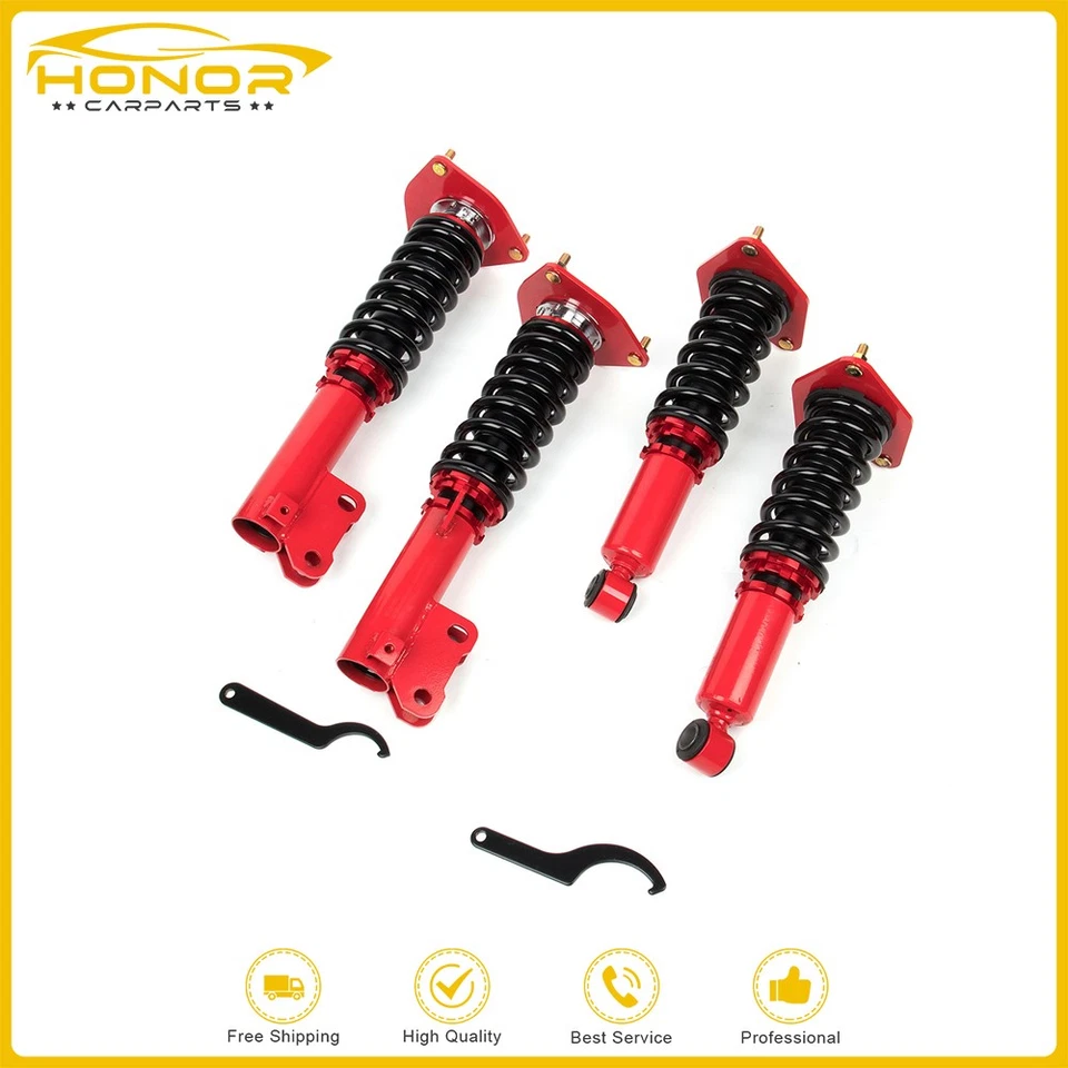 Kit de resorte de suspensión de amortiguador bobinas de altura ajustable para Mitsubishi Eclips 2006-2012 Foto 1 de 4