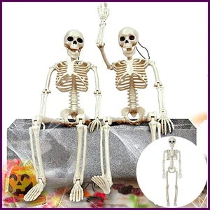 40 cm Halloween Forma Humana Esqueleto, Posable Esqueleto, Huesos Forma Humana, Halloween - Imagen 1 de 24