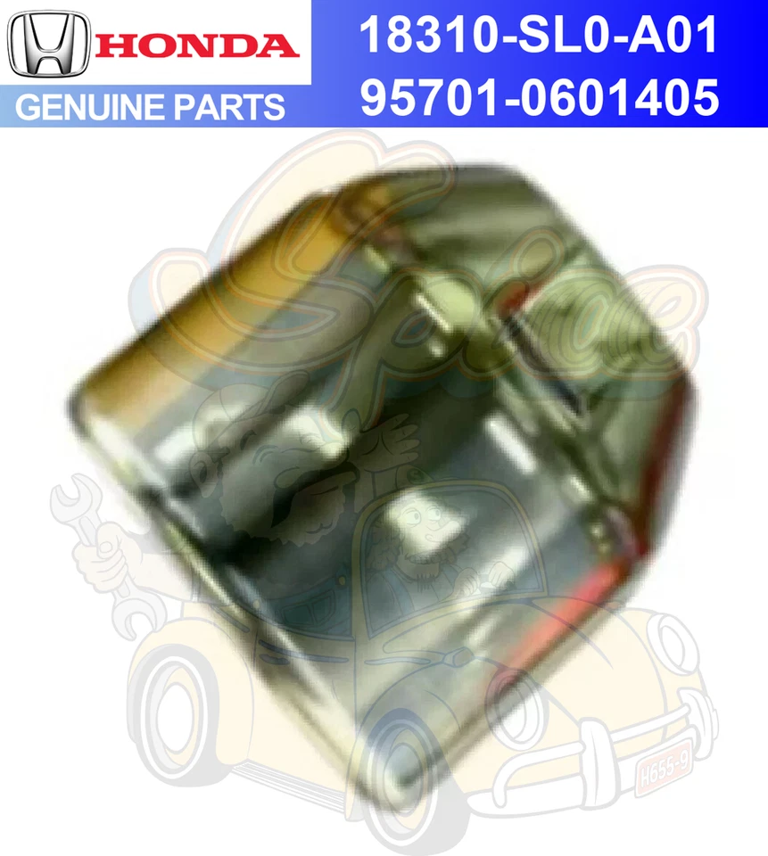 Acabador silenciador Honda Acura genuino NSX (NA1) 18310-SL0-A01 punta silenciador OEM nuevo Foto 1 de 1