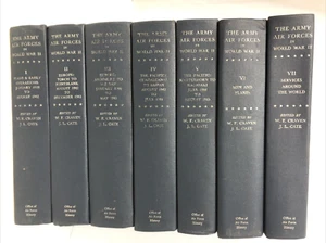 The Army Air Forces in World War II - 7 Vol Set by Office of Air Force History - Foto 1 di 14