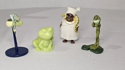 Lote de 4 figuras de películas de juguete de Disney Princesa y la rana mamá Oldie Ray Foto 1 de 4