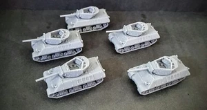 N Scale US M10 Tank Destroyer Platoon For Model Railroads 1/160th Resin - Picture 1 of 6