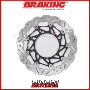 2004 WK054L FRONT BRAKE DISC SX BRAKING KTM SMC 660 - FLOATING WAVE SK2 - Picture 1 of 5