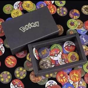 Juego Completo Pokemon Tazos Gen 1 + Gen 2 Pokemon + Entrenadores Juego Completo Vendedor del Reino Unido - Imagen 1 de 4