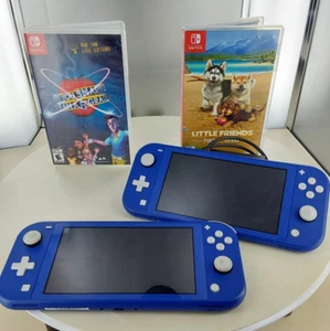 2 Nintendo Switch lite's , 1  Charger, two games - Picture 1 of 8