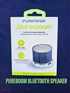 Puregear Pureboom Bluetooth Portable Speaker, Hd Stereo Sound - Picture 1 of 6