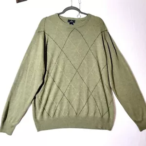Dockers Herrenpullover Rundhalsausschnitt Pullover Größe X langärmelig Argyle Muster - Bild 1 von 10