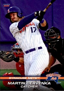 2021 Syracuse Mets Choice #5 Martin Cervenka Prague Czech Republic Baseball Card