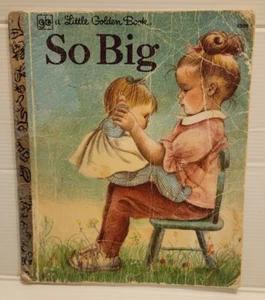 So Big - A Little Golden Book, 7th Printing 1979 - VINTAGE - Golden Press - Picture 1 of 12