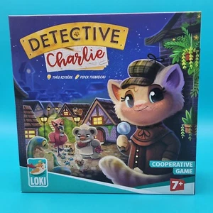 Detective Charlie cooperative kid's Board Game Age 7+ Cute Educational - Picture 1 of 8
