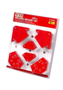 6" Welding Magnet Welder Holder Strong Positioner Mixed Shape Versatile Set - Picture 1 of 7