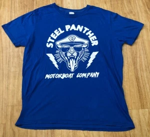 Steel Panther T-Shirt Large Motorboat Company Musik Tour Rock Band - Bild 1 von 11