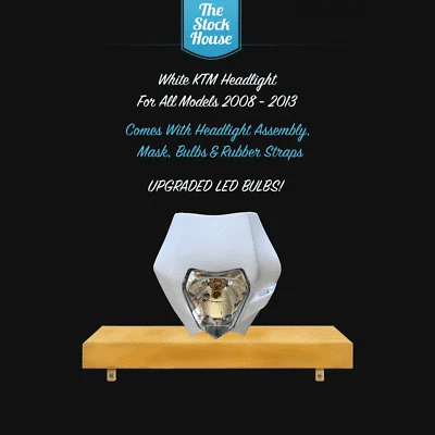 KTM 2008 - 2013 белый светодиодный фары света EXC XCW EXCF XC 125 200 250 300 450 - Изображение 1 из 4