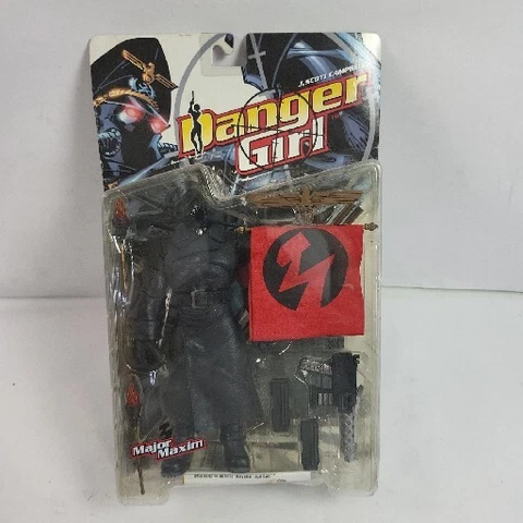 Danger Girl MAJOR MAXIM Action Figure McFarlane Toys 1999           88 Cover