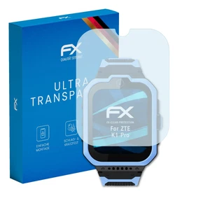 atFoliX 3x Displayschutzfolie für ZTE K1 Pro Schutzfolie klar Folie - Photo 1 sur 8