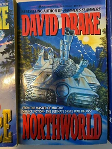 Lote de novela de ciencia ficción vintage de David Drake de bolsillo #190 Northworld - Imagen 1 de 1