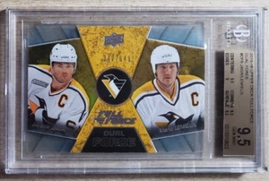 2015-16 UD Full Force Mario Lemieux & Jaromir Jagr /649 BGS 9.5 Penguins - Picture 1 of 2