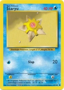 Staryu Base Set 65/102 Common Pokemon Card NM - Picture 1 of 1