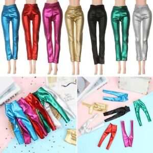 New Fashion 1/6 Doll Doll Clothes Handmade Candy Color Pants Elastic Trousers