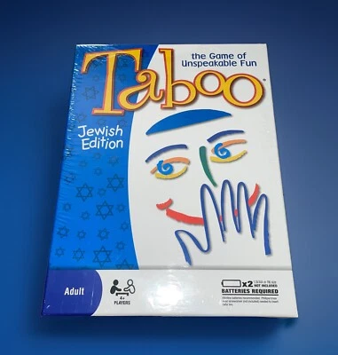 Taboo JEWISH Edition New SEALED Game Unspeakable Fun Hasbro - Image 1 of 4
