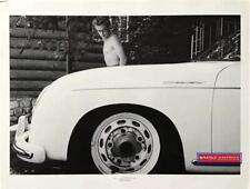 Affiche vintage sans chemise James Dean Porsche Speedster 19 x 25